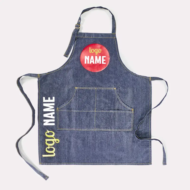 Tabliers en tissu jeans