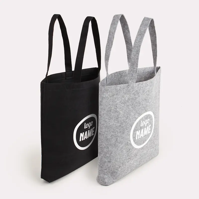 Sacs cabas en feutrine