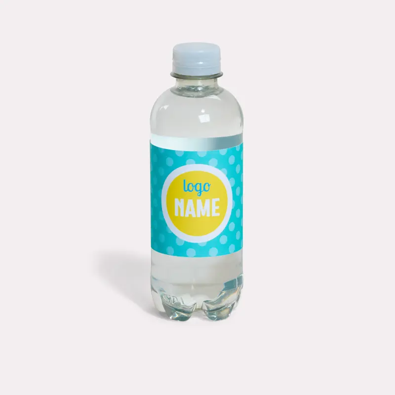 Bouteilles d'eau en R-PET 330 ml