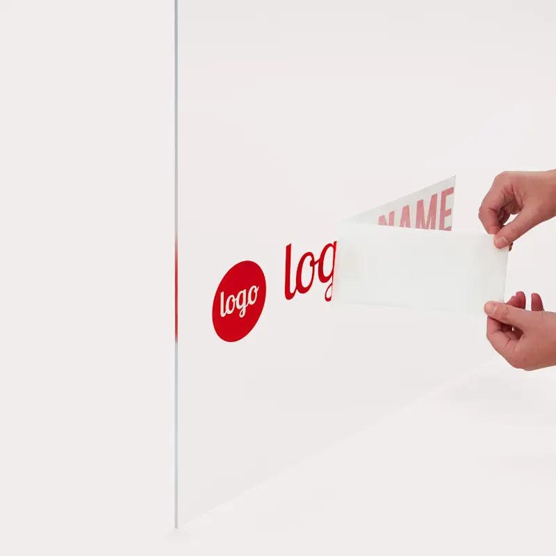Lettres découpées en vinyle adhésif couleur Oracal®