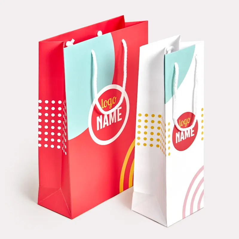 Sacs en papier "Luxe" - offset