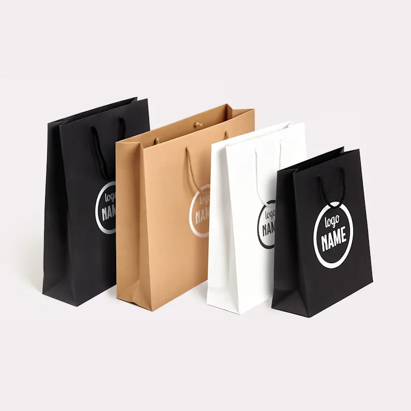 Sacs en papier "Luxe" - sérigraphie