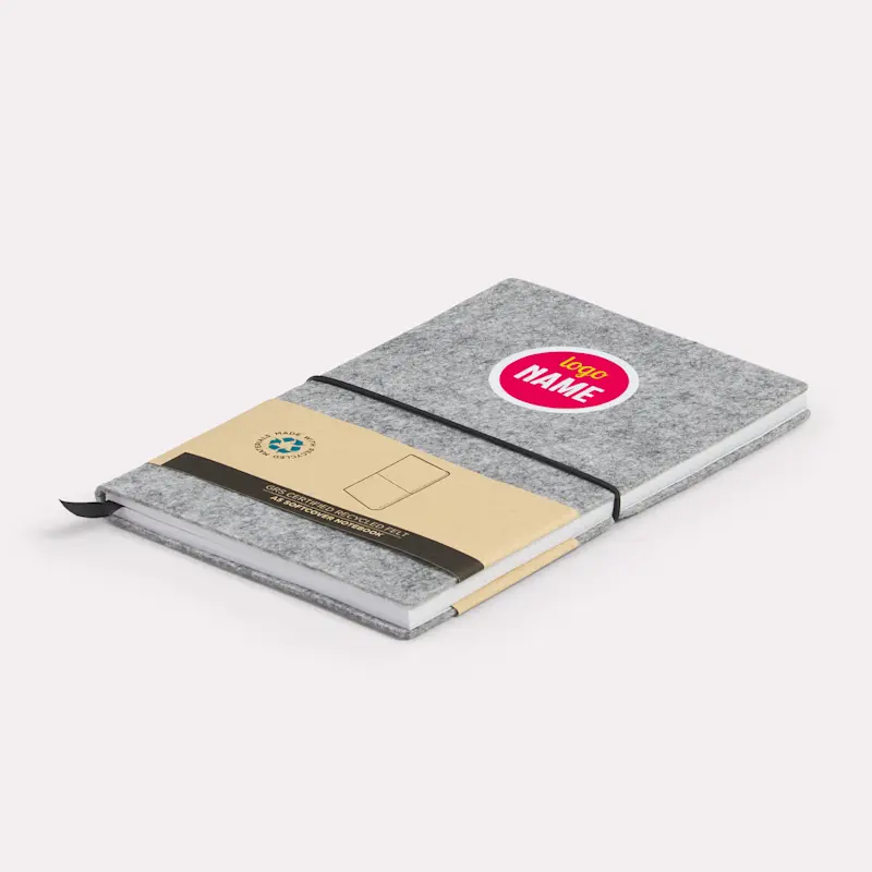 Carnets avec couverture en feutrine