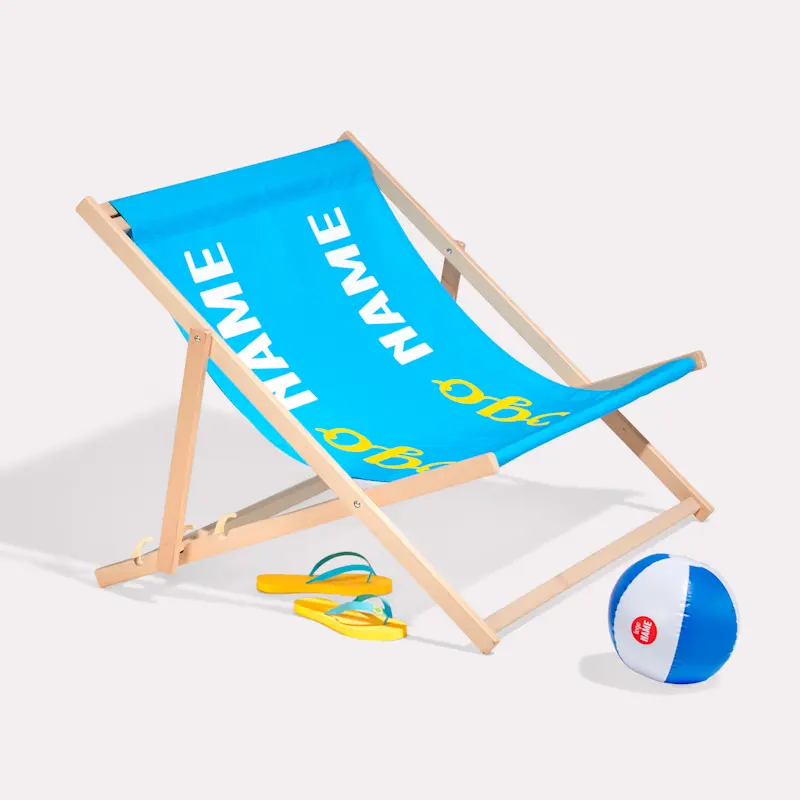 Chaises de plage "duo"