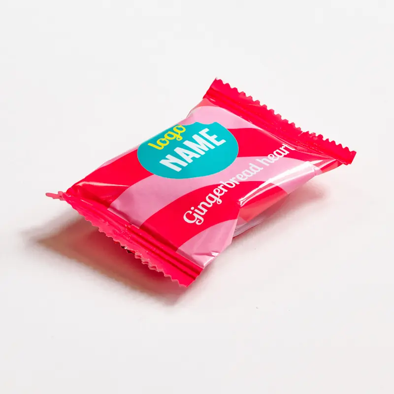 Coeurs de pain d'épice enrobés de chocolat