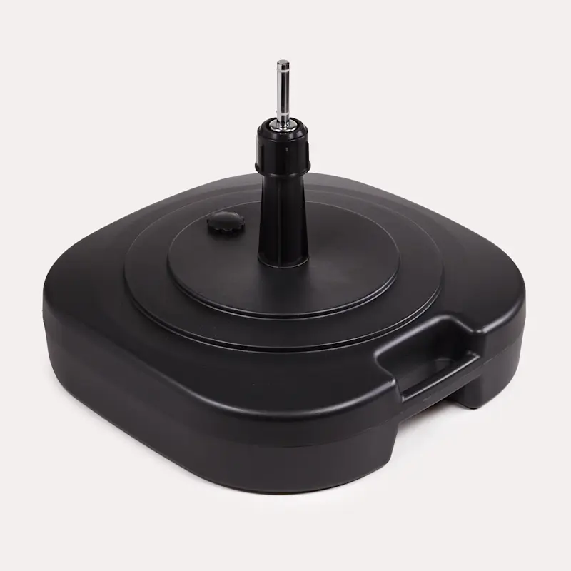 Réservoir d'eau pour base de parasol avec rotateur