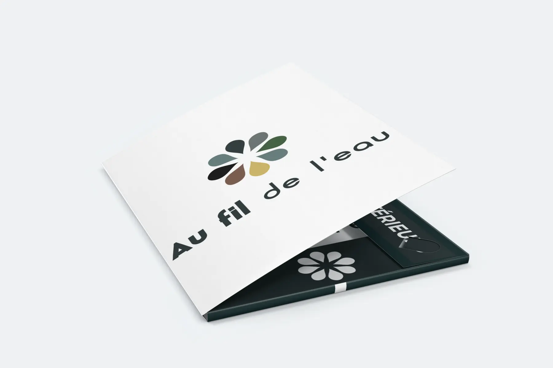Pochette dossier Au fil de l’eau — version 1