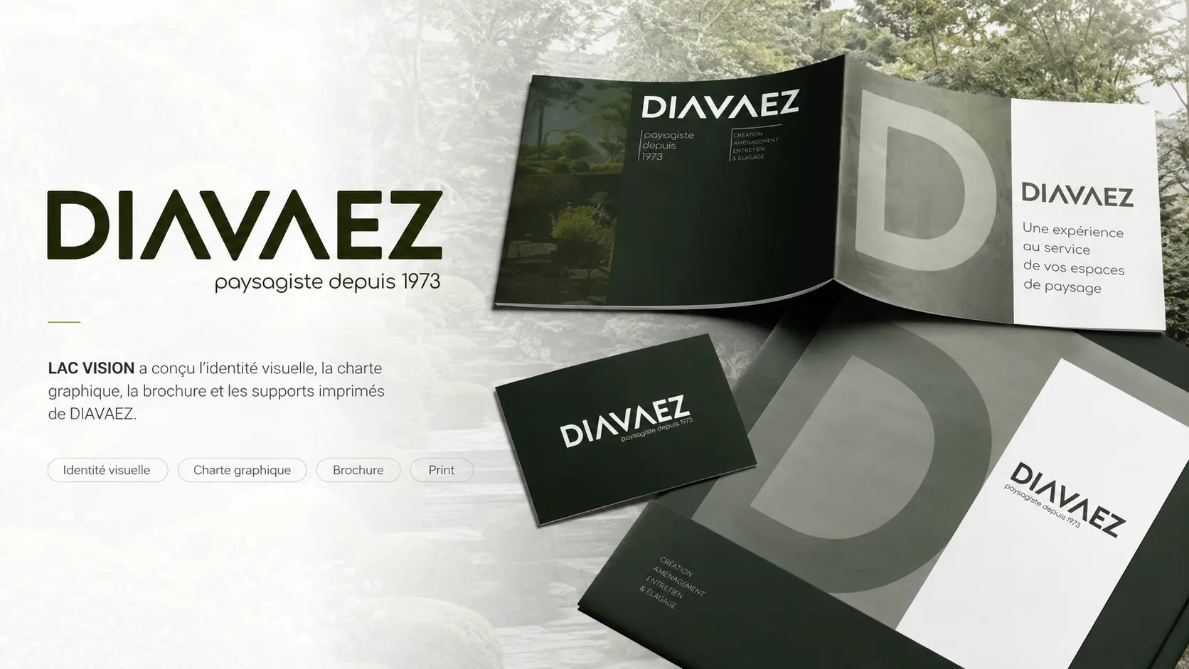 Projet DIAVAEZ — identité visuelle et supports de communication