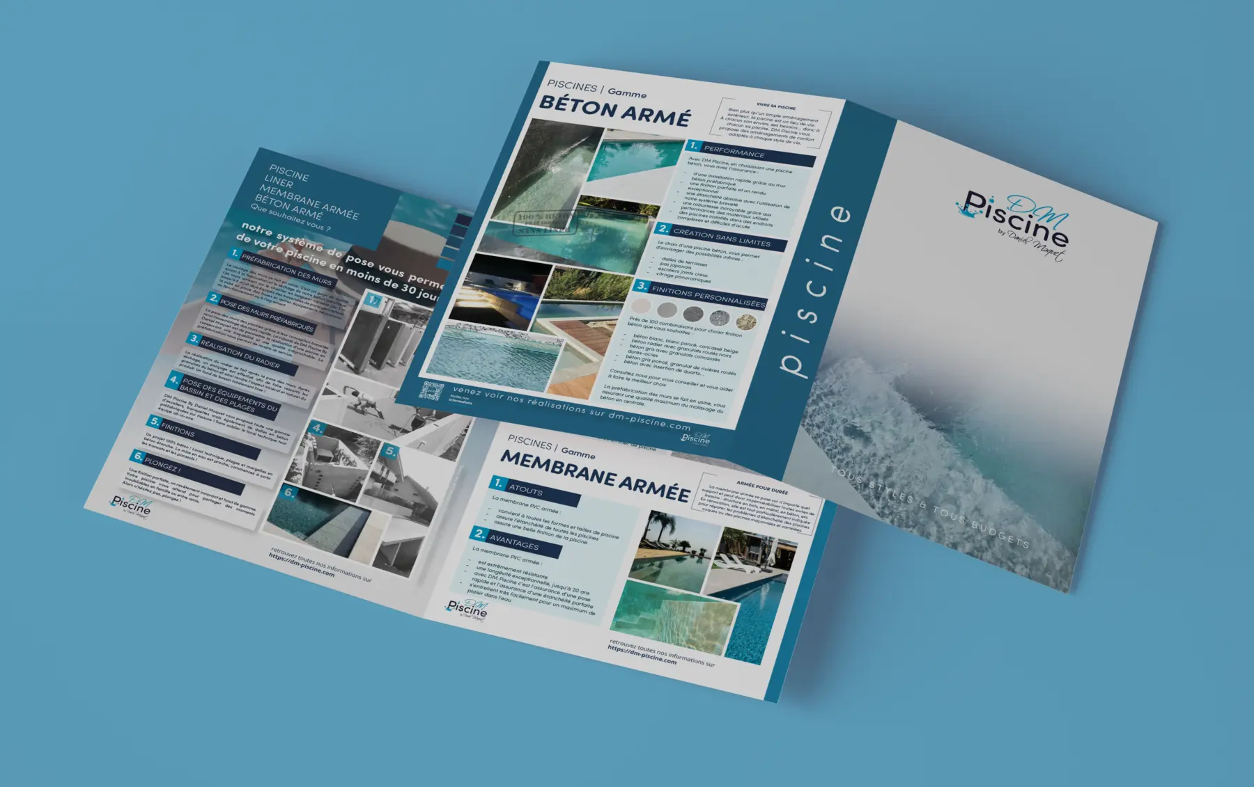 Brochure DM Piscine — page intérieure