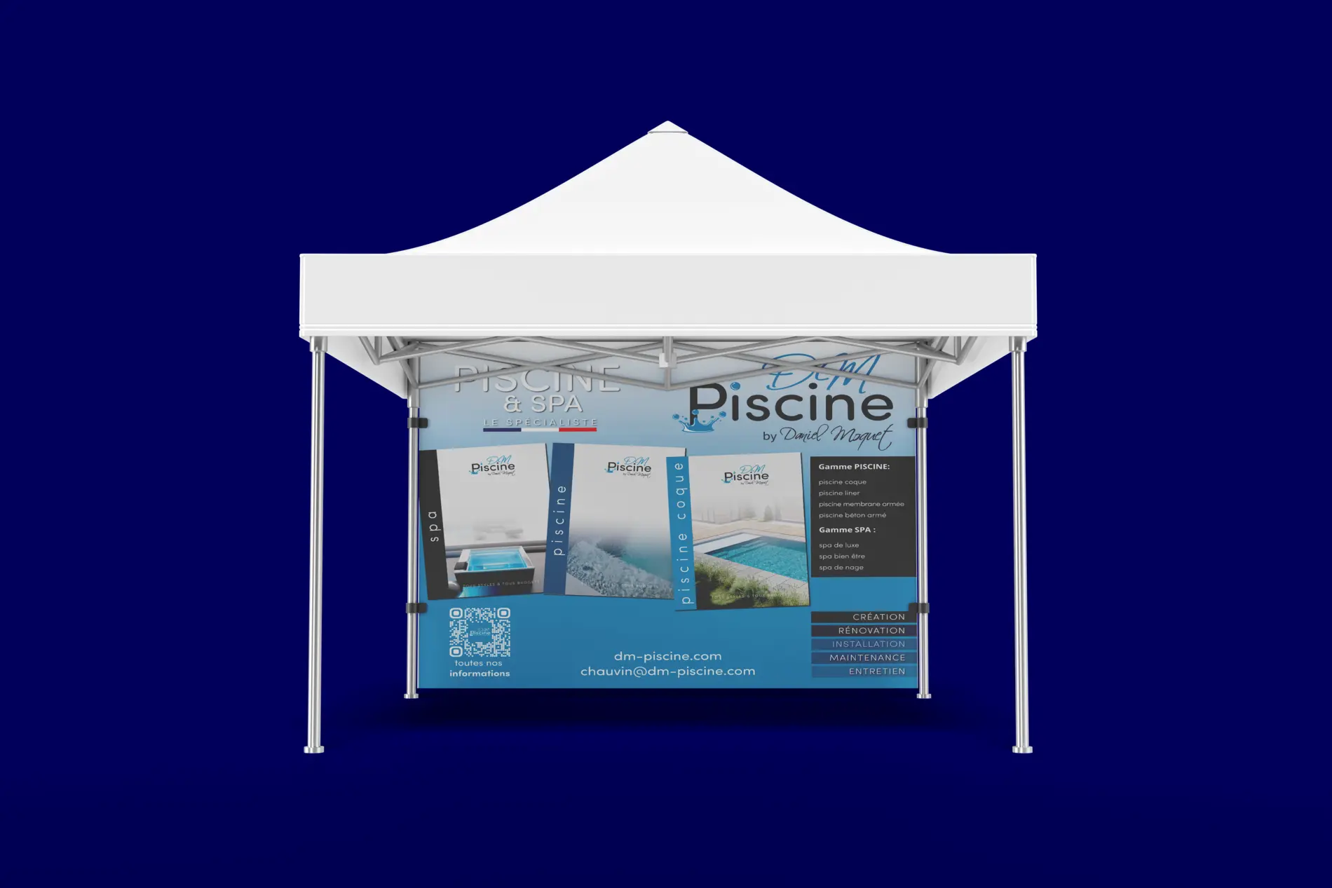 Troisième support événementiel DM Piscine
