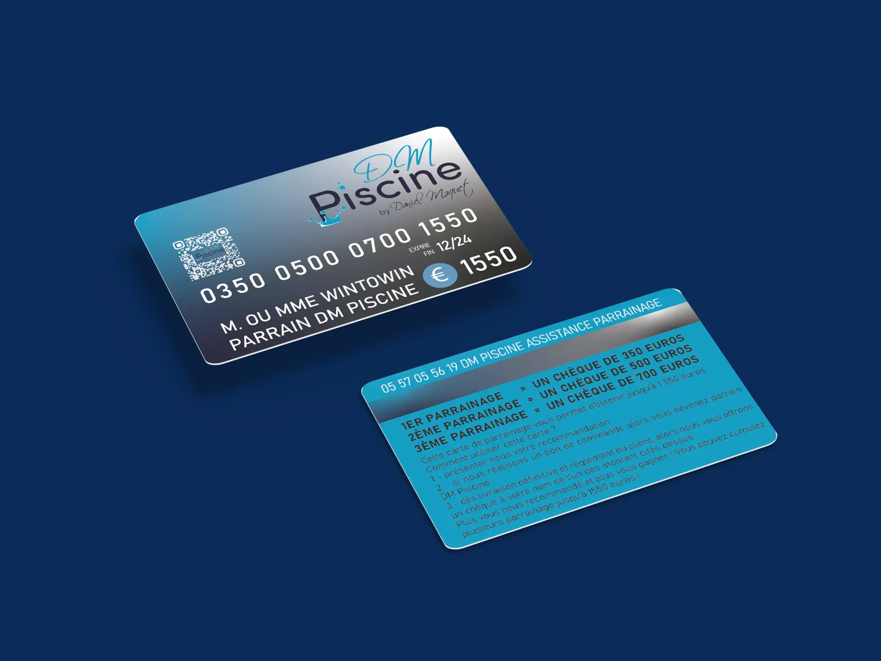 Carte cadeau DM Piscine