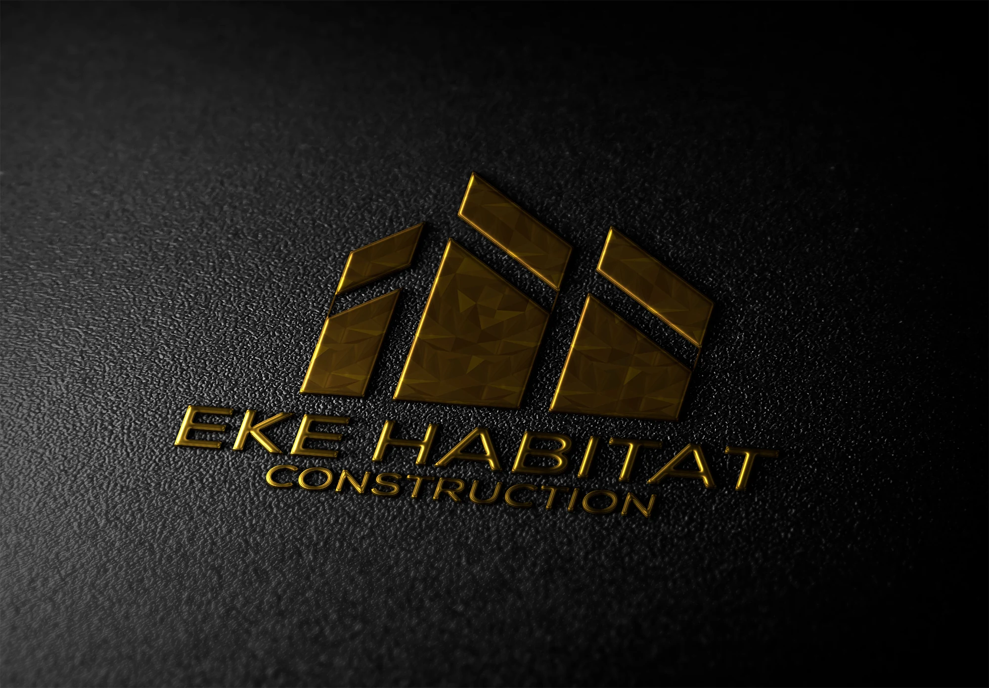 Mise en situation du logo — EKE Habitat Construction